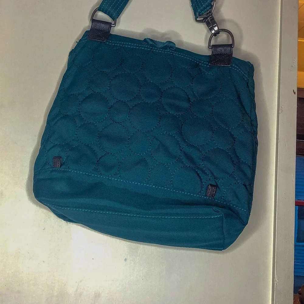 Thirty-One Teal Convertible Backback - Picture 3 of 7